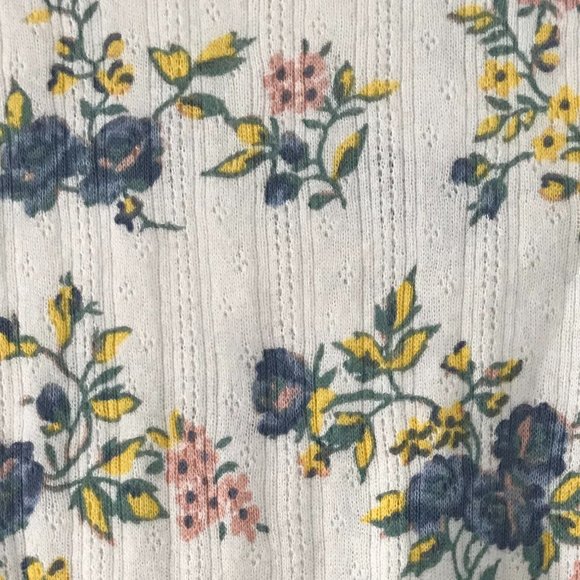 Lucky Brand Cotton Floral Henley (NWT) - Picture 6 of 13
